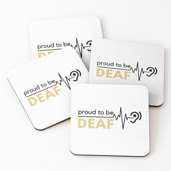 Item preview, Proud To Be Deaf designed and sold by GeeHanz.