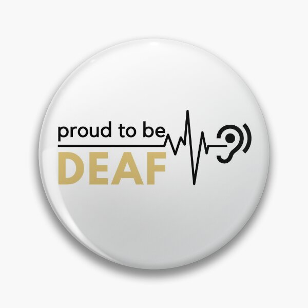 Item preview, Proud To Be Deaf designed and sold by GeeHanz.