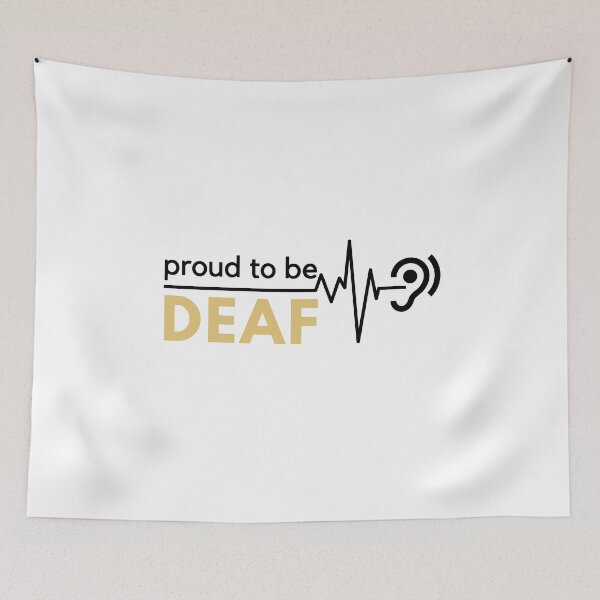 Item preview, Proud To Be Deaf designed and sold by GeeHanz.
