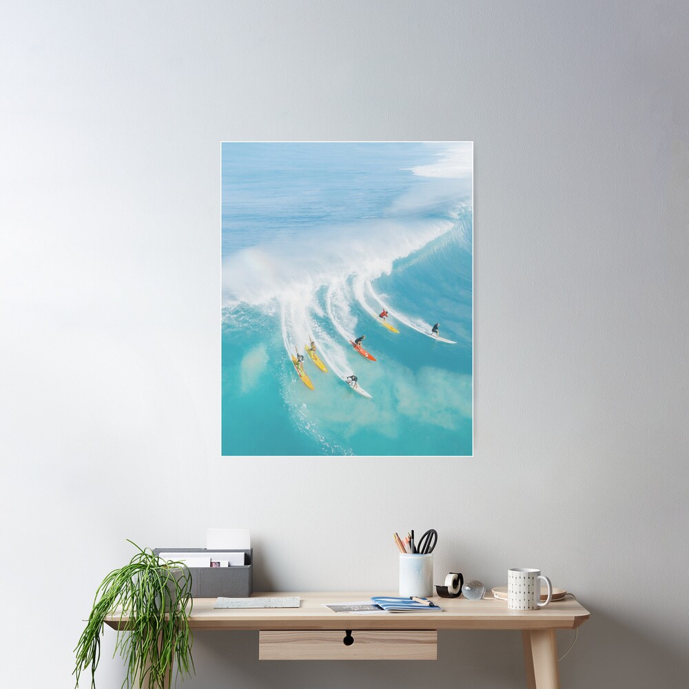 Summer Full of Surfing Poster