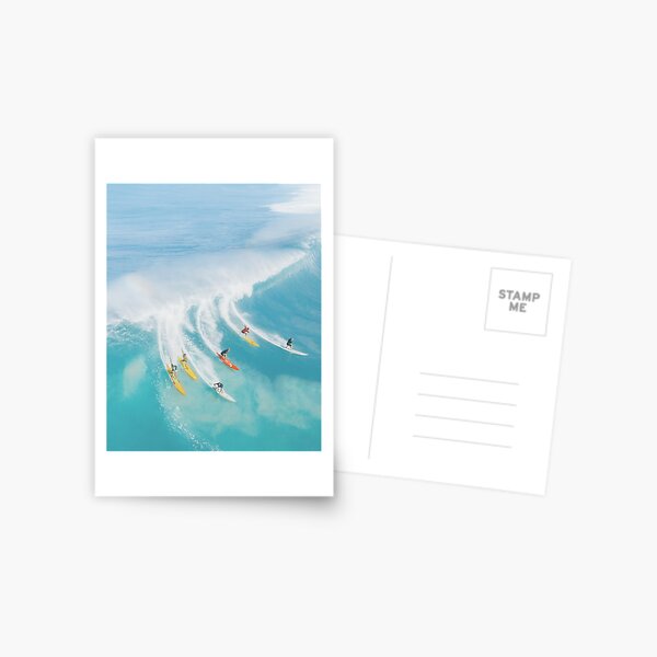 Summer Full of Surfing Postcard