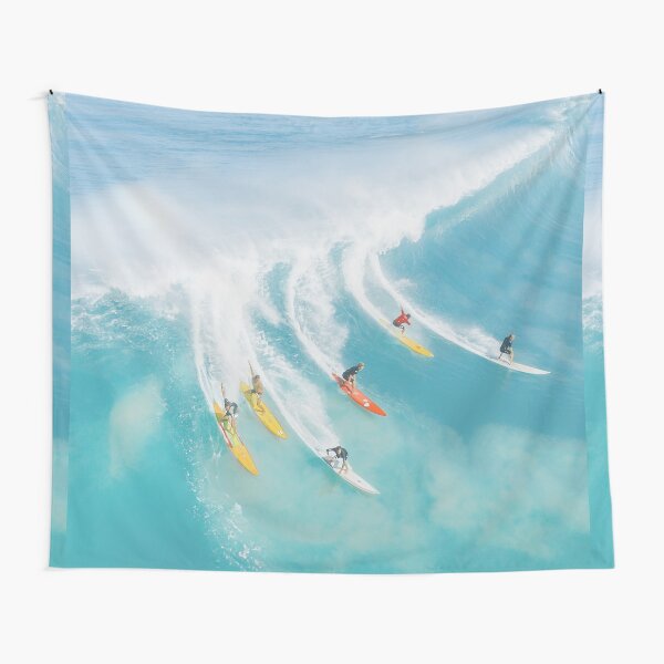 Summer Full of Surfing Tapestry