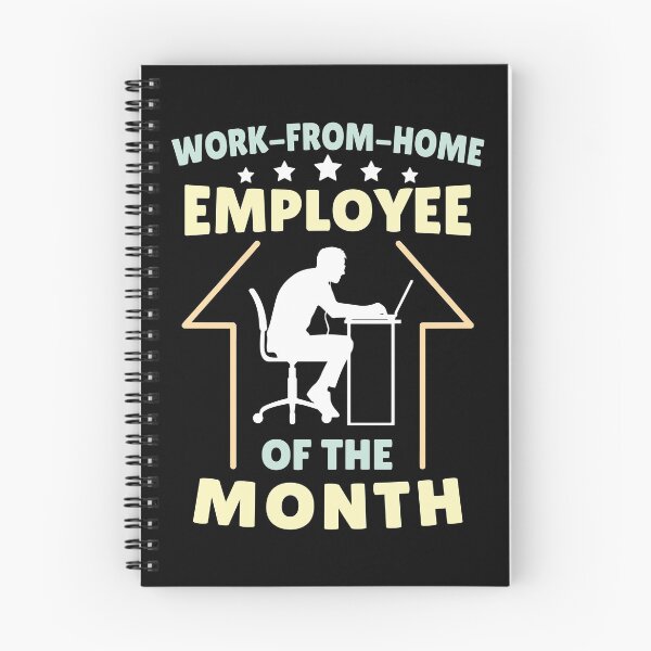 Item preview, Work from home, Employee of the month, Telecommuting, Remote working, Telework straight and Teleworker gift designed and sold by OdmiDesign.