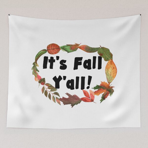 Item preview, It's Fall Y'all! Complete with Fall leaves designed and sold by LovenLaughter.
