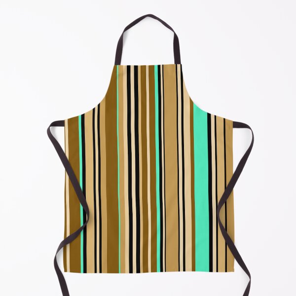 Item preview, Mint brown stripe designed and sold by fuzzyfox.
