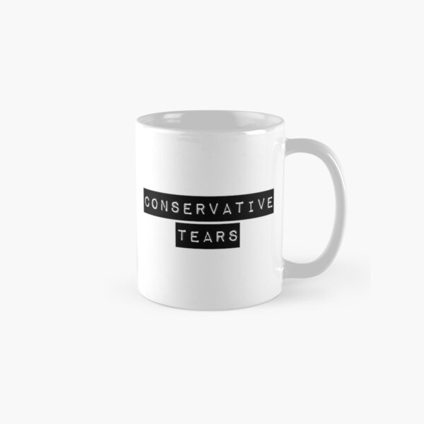 Leftist Tears Hot or Cold Black Coffee Mug Anti SJW Conservative