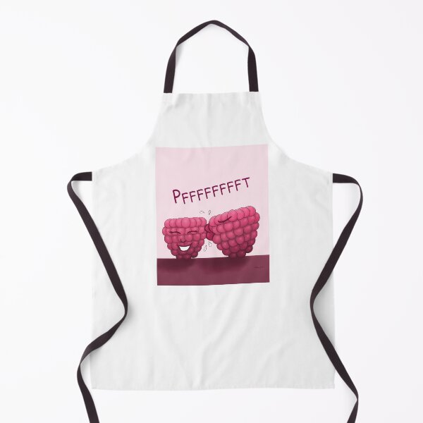 Item preview, Raspberry Kiss, funny cartoon characters with white background designed and sold by Crystal Raymond.