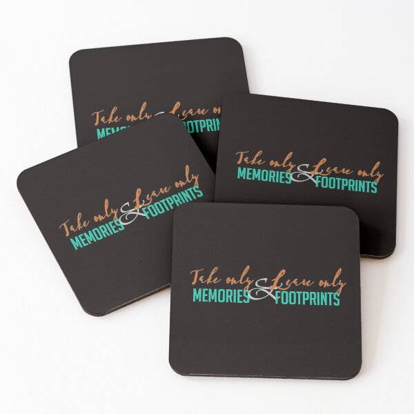 Item preview, Take only Memories and Leave only Footprints designed and sold by AHMTheBeesTees.