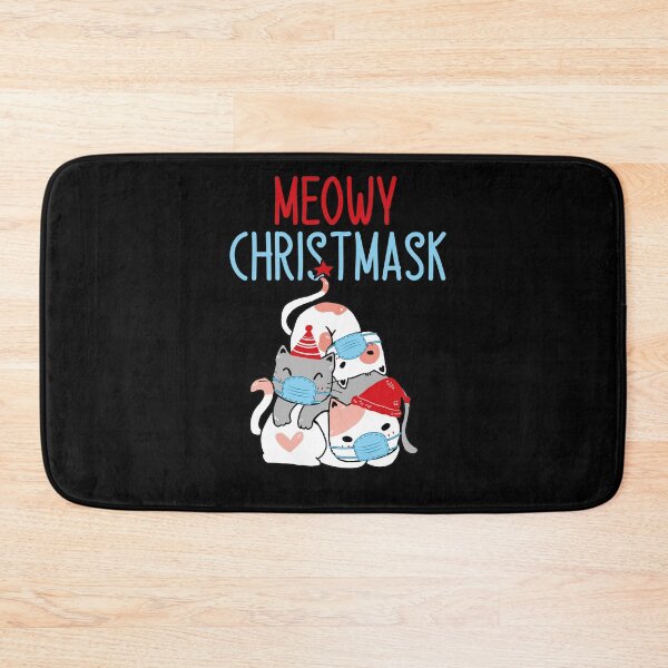 Item preview, Meowy Christmask - Cat Lover designed and sold by tinypurpleland.