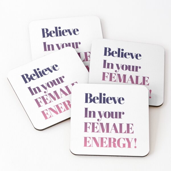 Item preview, Believe In your Female Energy! designed and sold by loveoceanair.