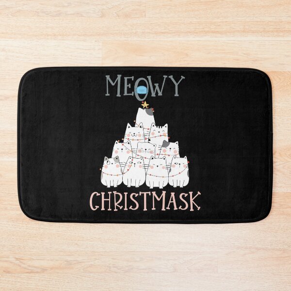 Item preview, Meowy Christmask - Cat Lover designed and sold by tinypurpleland.