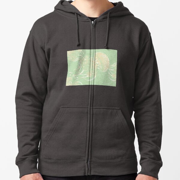 Australian Jellies on Wavelet RB Zipped Hoodie