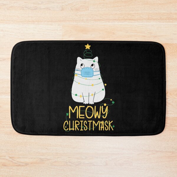 Item preview, Meowy Christmask - Cat Lover designed and sold by tinypurpleland.
