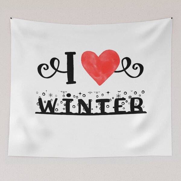 Item preview, I Heart Winter  designed and sold by LovenLaughter.