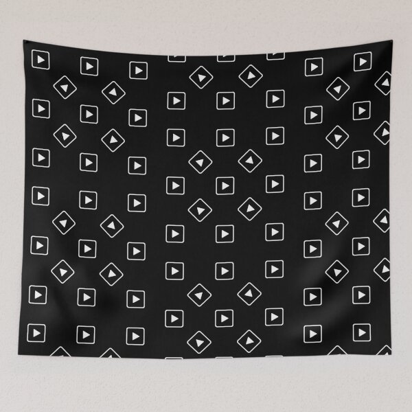 Item preview, Preppy Abstract Modern Black and White Square Arrow Geometric  designed and sold by IamTrending.