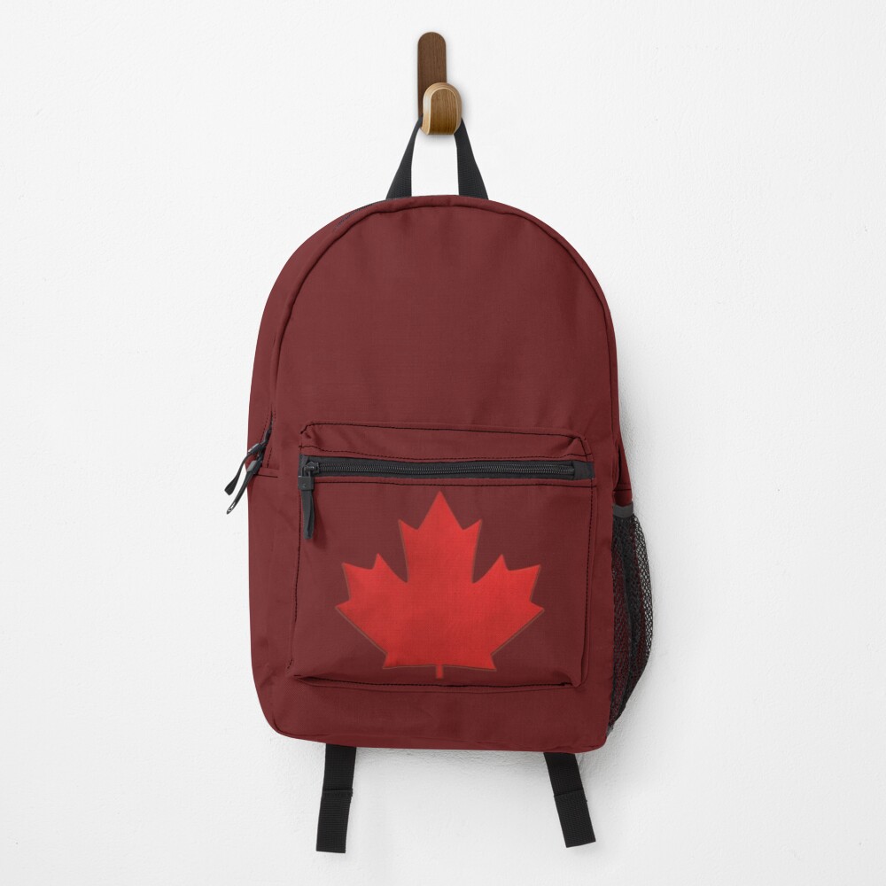 "Canadian Maple Leaf " Backpack for Sale by BitterGrounds Redbubble