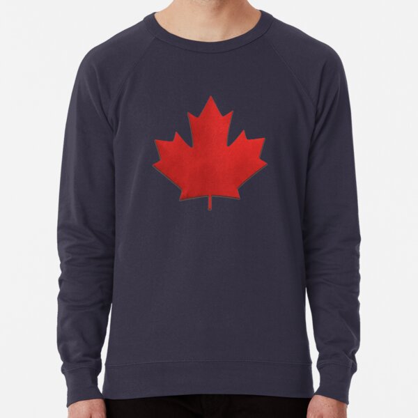 Canadian Maple Leaf Grunge Distressed Style Champion (Sportswear) Pullover Hoodie | Redbubble
