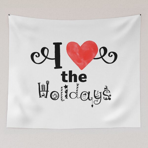 Item preview, I Heart the Holidays  designed and sold by LovenLaughter.