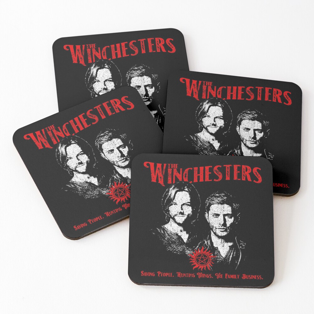 The Winchesters Coasters (Set of 4)