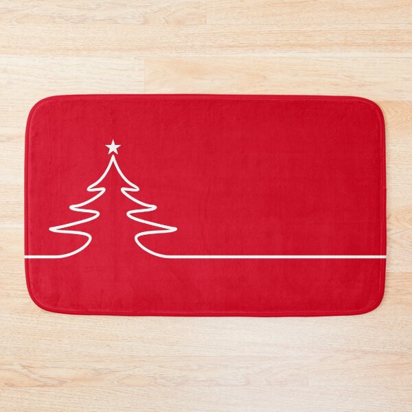 Item preview, White Abstract Christmas Tree designed and sold by FeatureGifts.