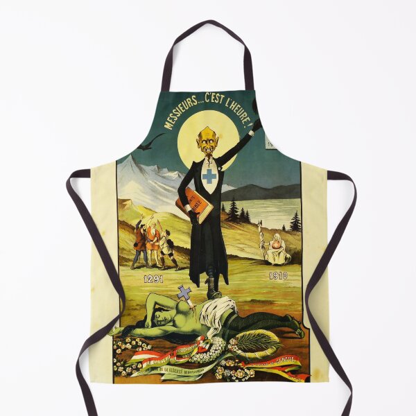 Item preview, retro la fin de la fee verte suppression de labsinthe en suisse designed and sold by CorasPosters.