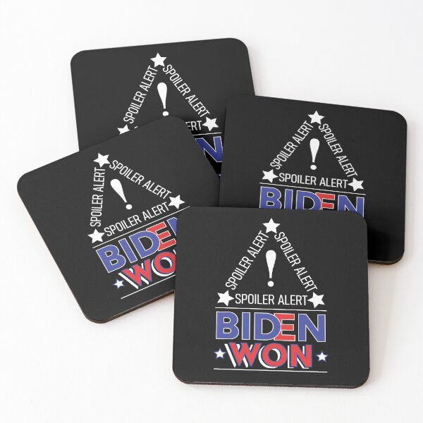 Item preview, Spoiler Alert Biden Won - Biden Won Get Over It Deal With It - Biden Wins designed and sold by LookFrog.