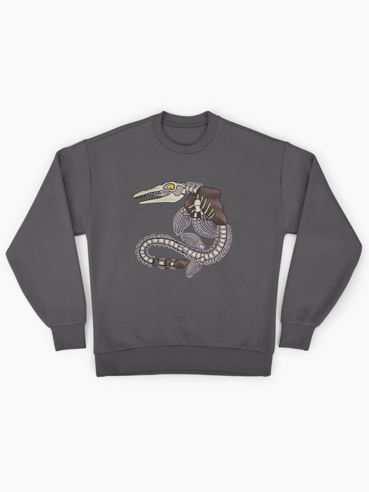 Thumbnail 1 of 6, Premium Oversized Sweatshirt, Fossilised Mosasaurus designed and sold by RaspberryMoon.