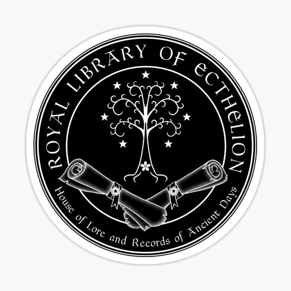 Royal Library of Ecthelion Sticker