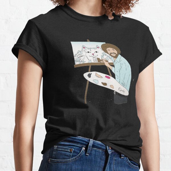 peinture montagne T-shirt classique