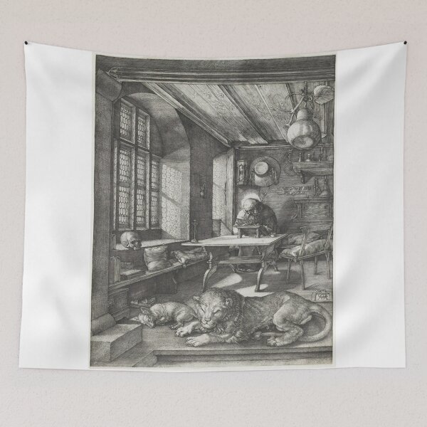 Item preview, Saint Jerome in his Study - Albrecht Durer Classic Famous Art designed and sold by jfreedom.