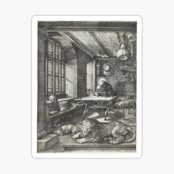 Item preview, Saint Jerome in his Study - Albrecht Durer Classic Famous Art designed and sold by jfreedom.