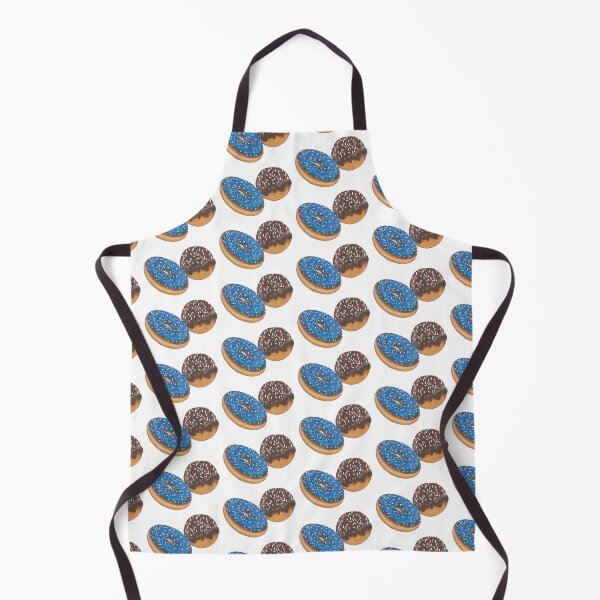Item preview, Yummy Donuts - Blue & Chocolate designed and sold by WatchuDrawing.
