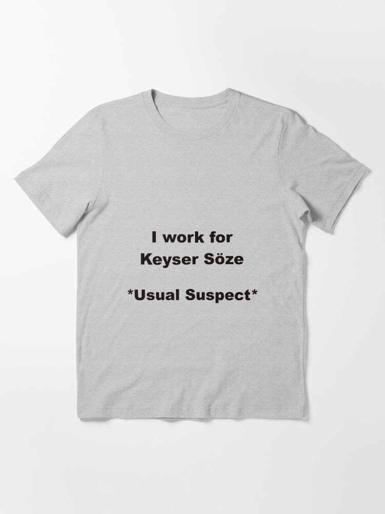 RETRO Keyser Söze the Usual Suspects Shirt Keyser Söze 