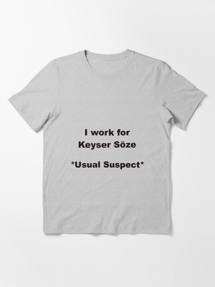 I work for keyser soze' Men's Premium Hoodie