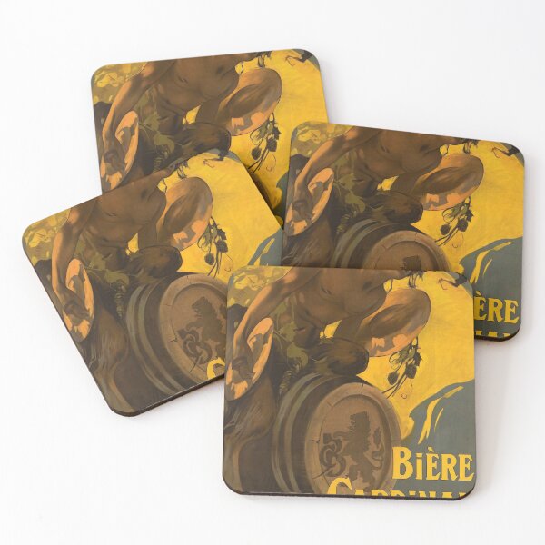 Item preview, retro biere du cardinal fribourg designed and sold by CorasPosters.