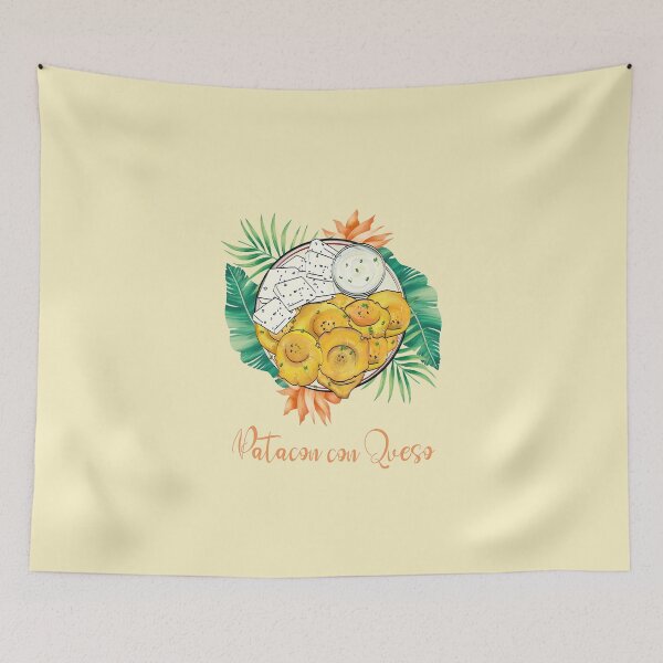 Item preview, Patacón with cheese designed and sold by Tienditacaribe.