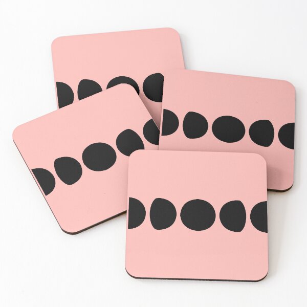 Item preview, Minimal Moon Phases Coral designed and sold by GlowinUp Shop.