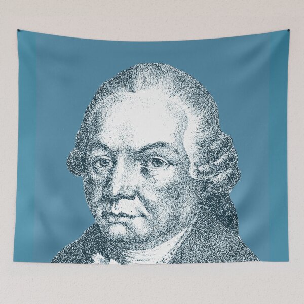Item preview, CPE Bach Blue Portrait designed and sold by zavadadesigns.