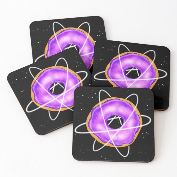 Item preview, DONUTS ARE OUT OF THIS WORLD! Floating iced galaxy donut designed and sold by TYNEY92.