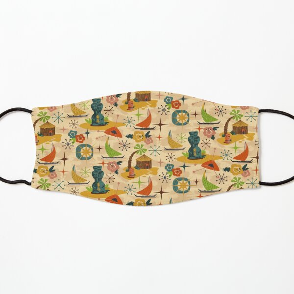Mid Mod Tiki Kids Mask