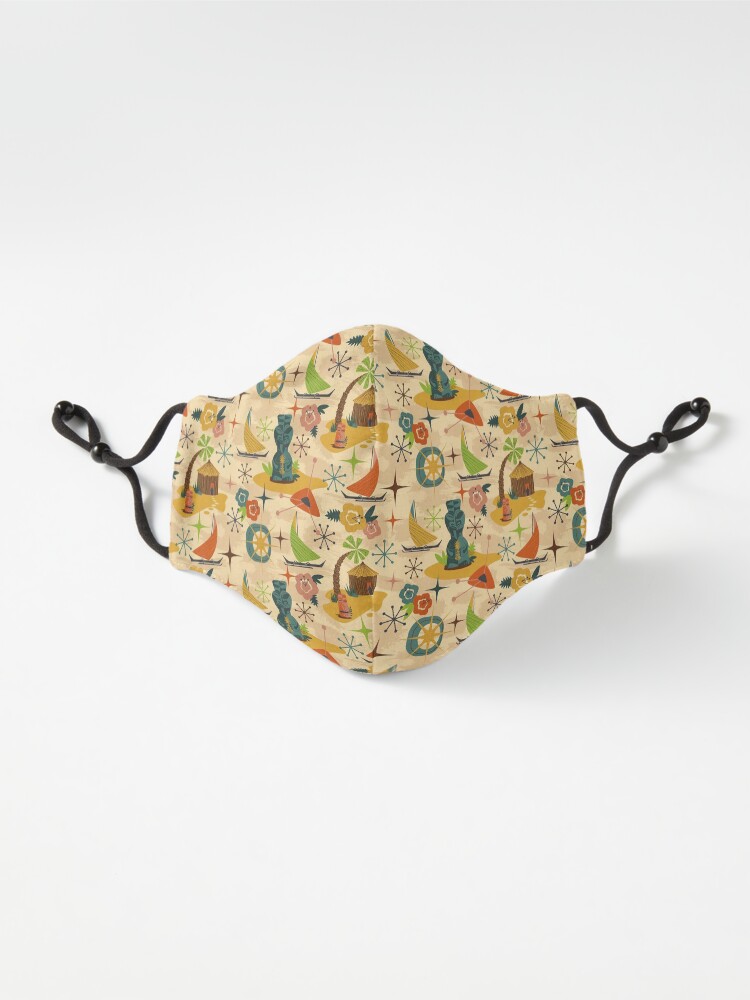 Alternate view of Mid Mod Tiki Mask