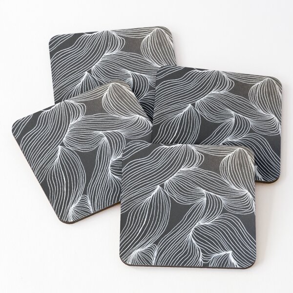 Item preview, Black and White petals designed and sold by twistedteal.