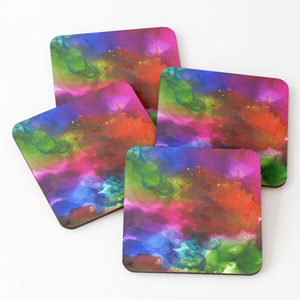 Artikelvorschau, Rainbow Rally Alcohol Ink Artwork entworfen und verkauft von christy247.
