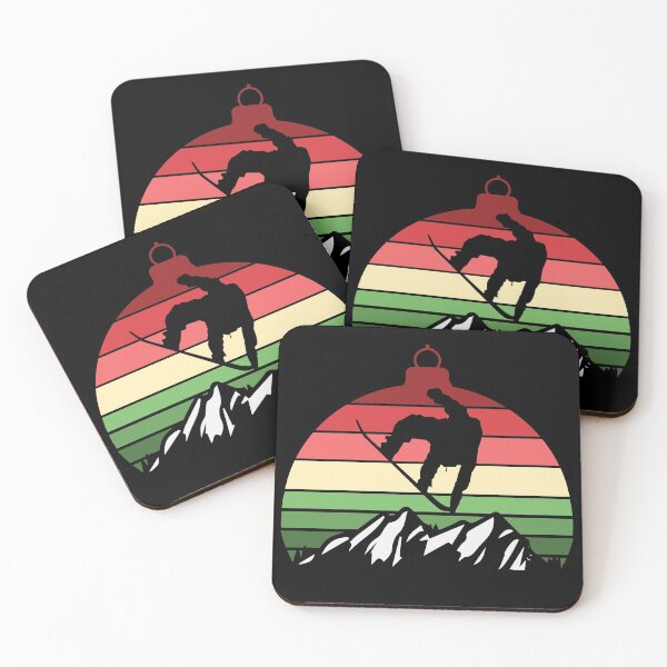 Item preview, Christmas Mountain Ornament - Snowboarder designed and sold by HeatherPore.