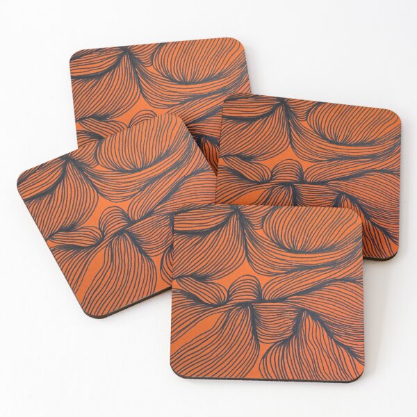 Item preview, Black and Orange Petals designed and sold by twistedteal.