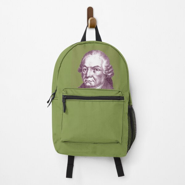 Item preview, CPE Bach Purple Green Portrait designed and sold by zavadadesigns.
