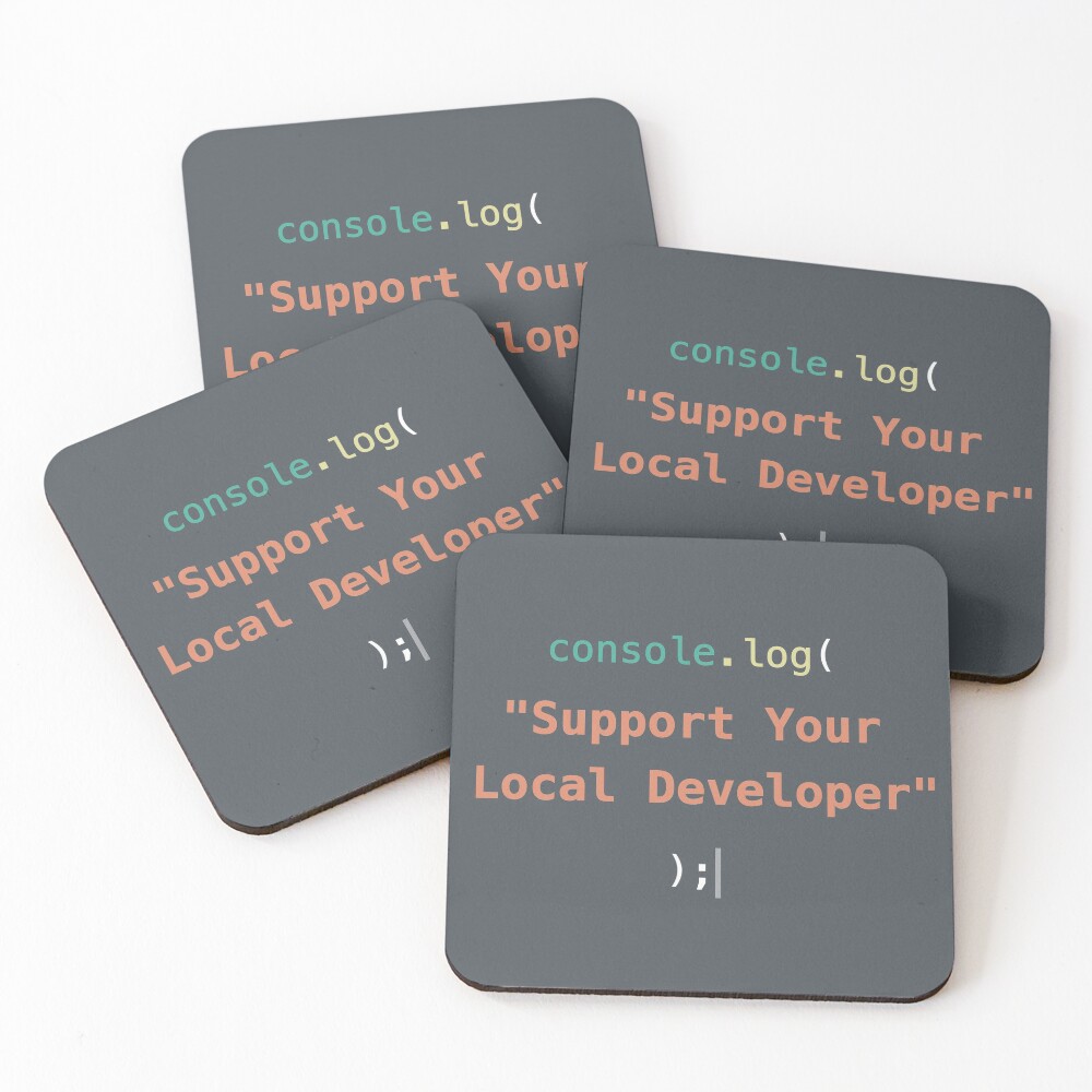Item preview, Coasters (Set of 4) designed and sold by ouRTeePee.