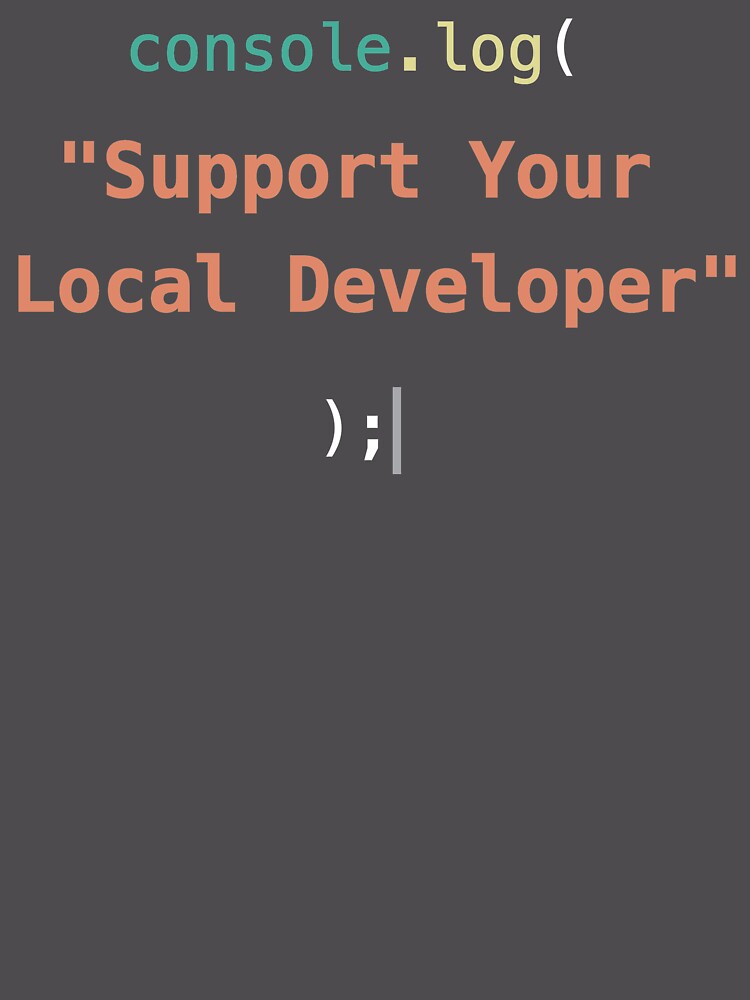 Thumbnail 6 of 6, Premium Oversized Sweatshirt, console.log Support Your Local Developer Coding designed and sold by ouRTeePee.