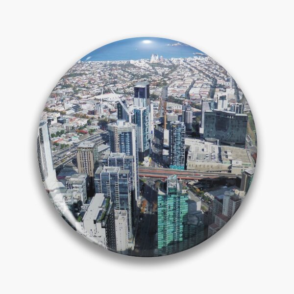 Item preview, Melbourne from Eureka Skydeck designed and sold by Yolanda Caporn Art.