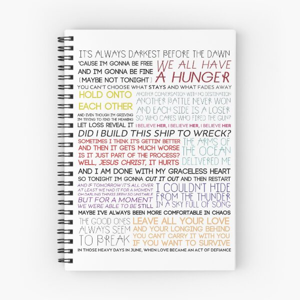 Item preview, Florence and the Machine lyric typography designed and sold by hannahnicole420.